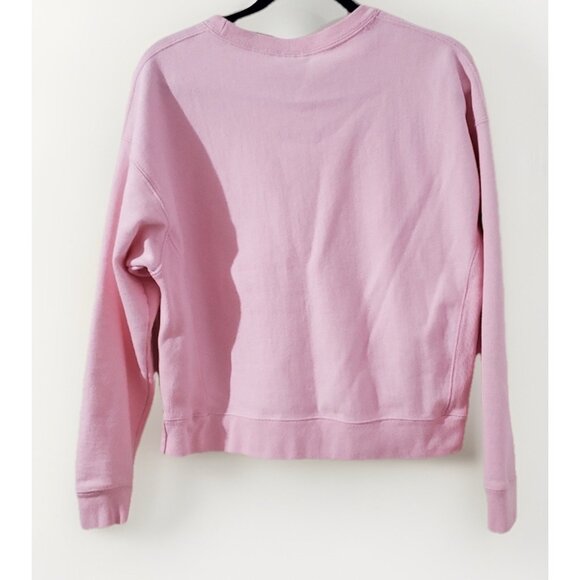 Women’s Pink Champion Hoodie Reverse Weave Sweatshirt Size Large As Is - Picture 2 of 9